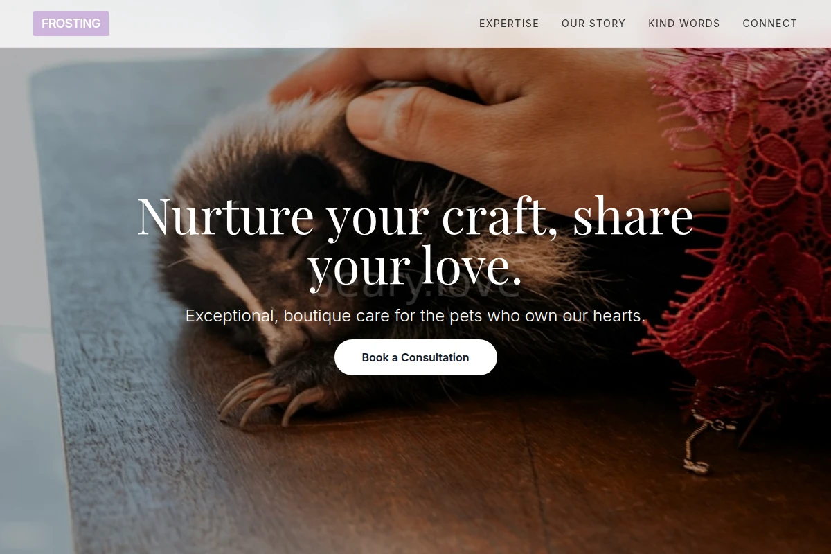 Frosting Animal Care