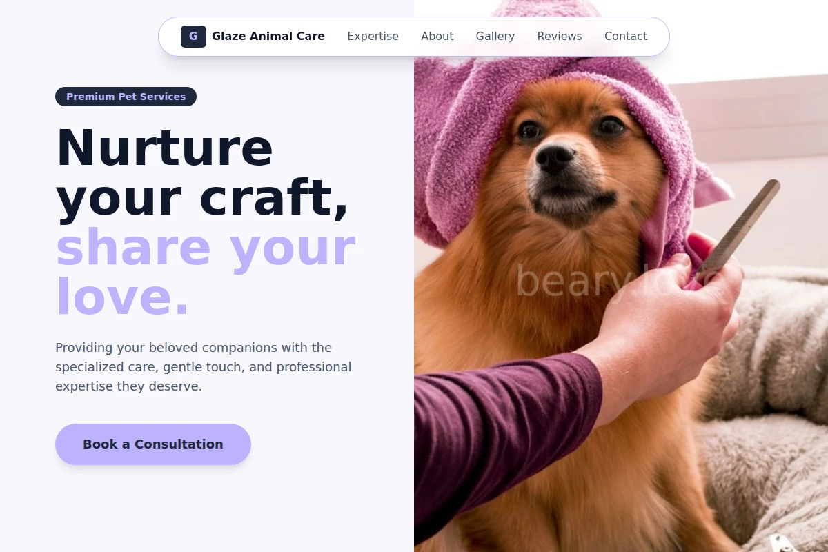 Glaze Animal Care