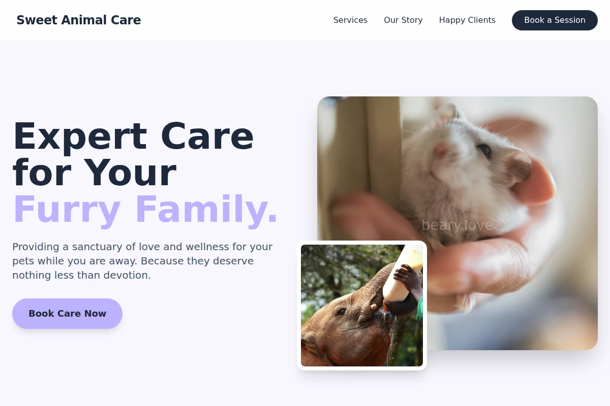 Sweet Animal Care
