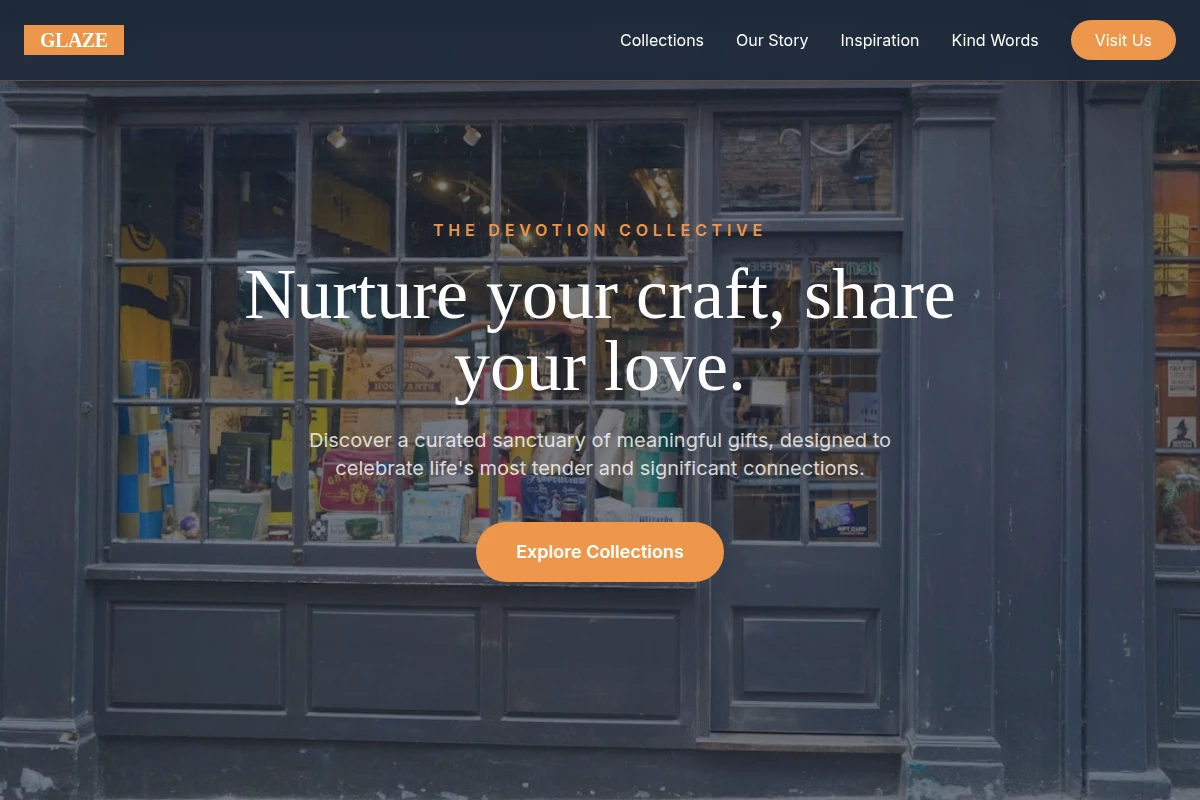 Glaze Gift Shop