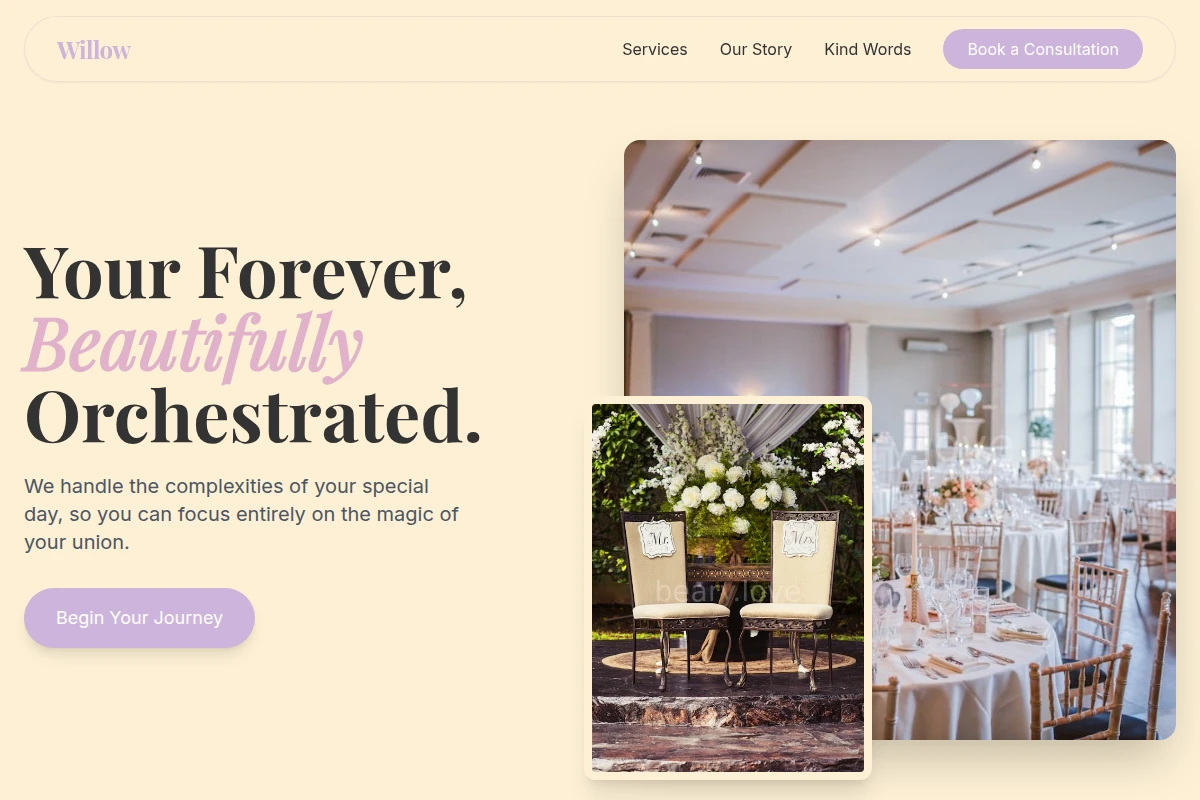 Willow Wedding Planner