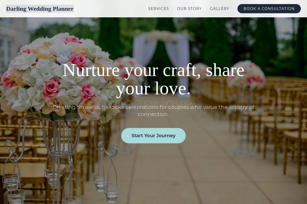 Darling Wedding Planner