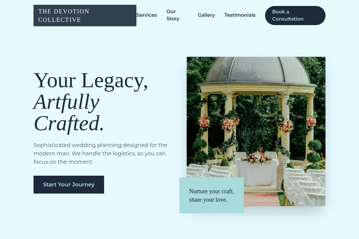 Groom Wedding Planner