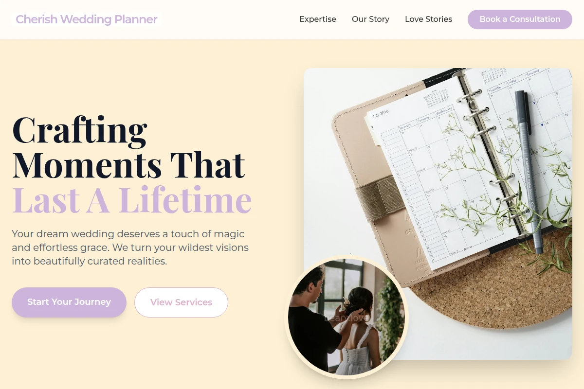 Cherish Wedding Planner