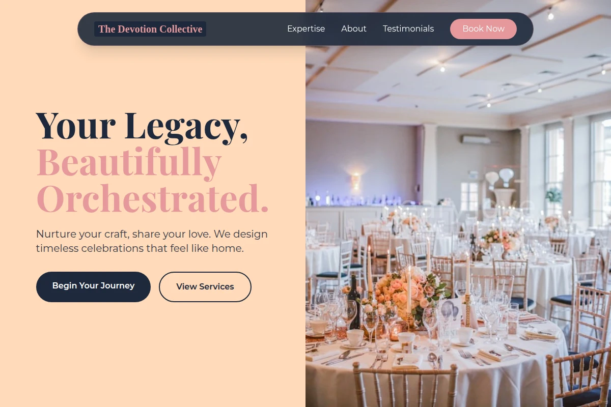 Heirloom Wedding Planner