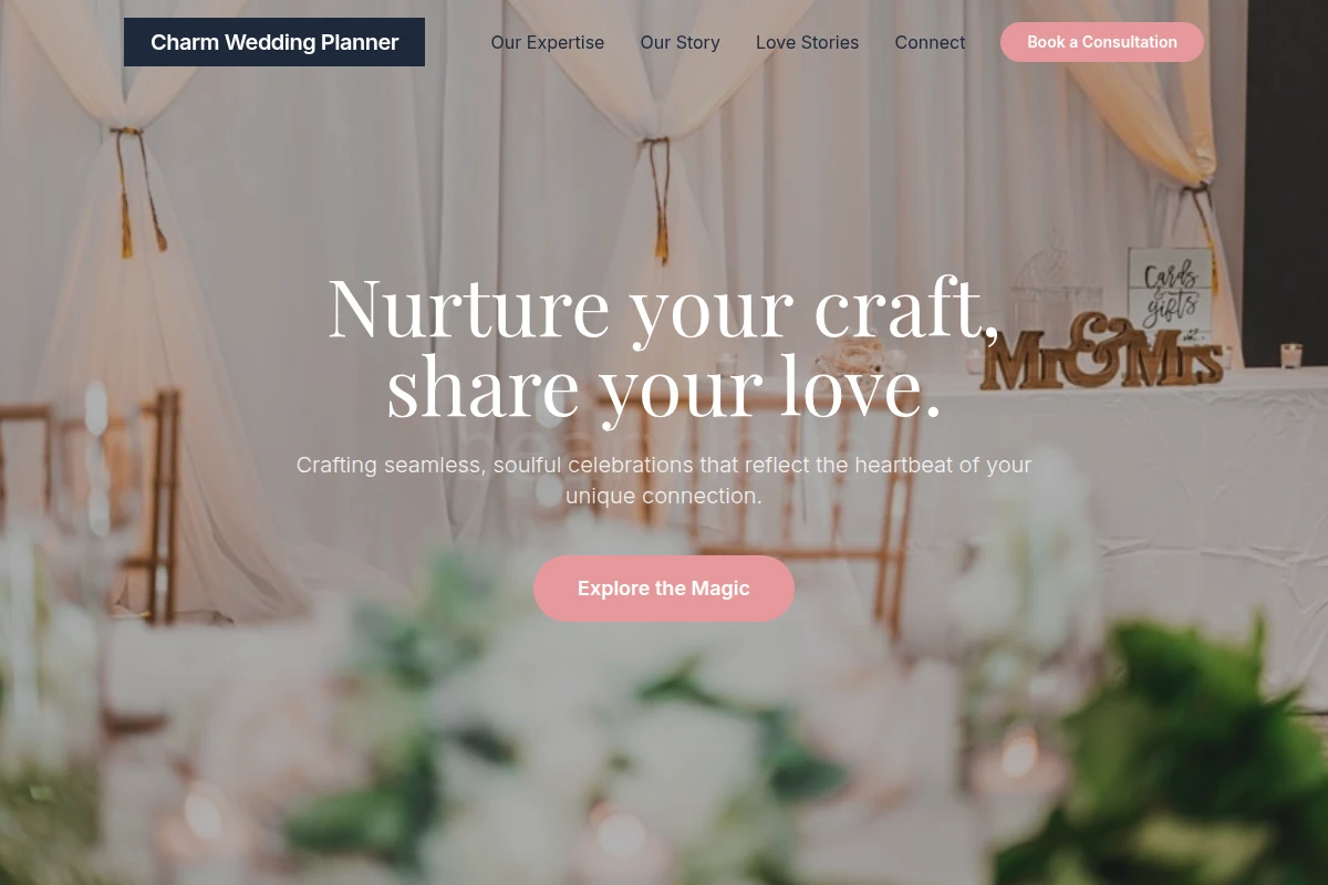 Charm Wedding Planner